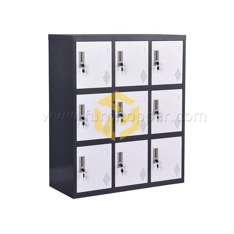 Luoyang Nine Compartment Clothes Storage Closet Metal
