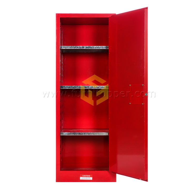 Low Price Luoyang Supplier 22 Gallon Steel Chemical Storage Cabinet Single Bottle Flammable Safety Cabinet