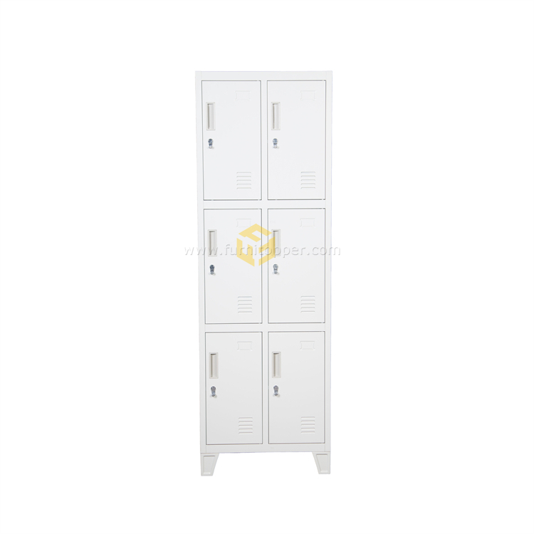 6 Small Closet Hospital Sickroom Dress Metal Storage Locker