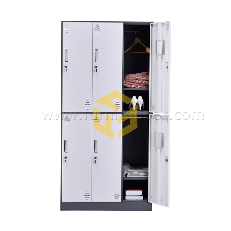 Office Lockers Narrow Frame 12mm Metal Storage Locker Cheap Price