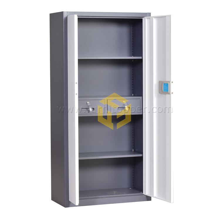 Luoyang Factory Cabinet Thick Steel Secure Filing Cabinet Safe Storage