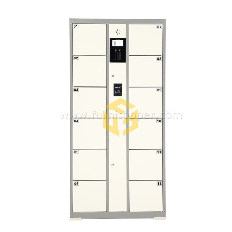 Office Filing Storage 12 Door Supermarket Locker Secret Locker Storage Cabinet