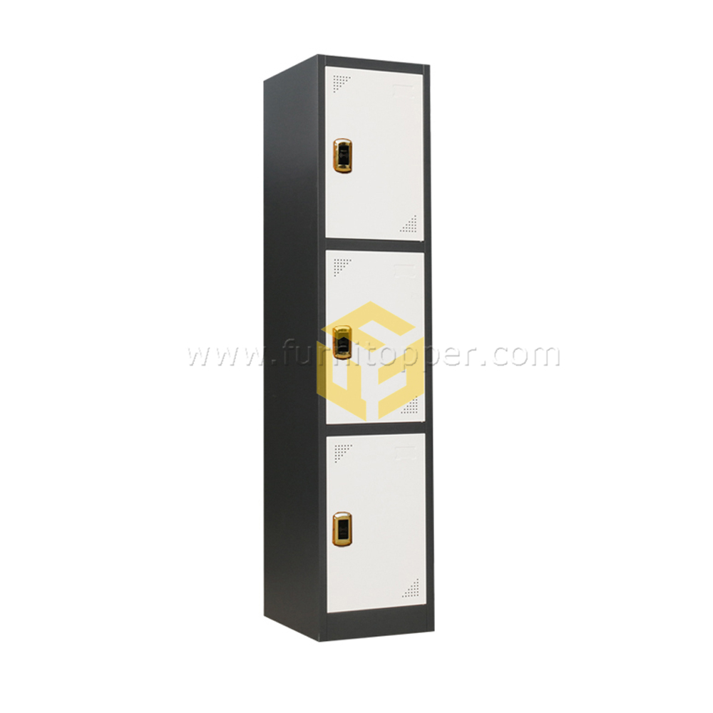 Luoyang Factory Cabinet 3 Tier Changing Room Lockers with RFID Lock