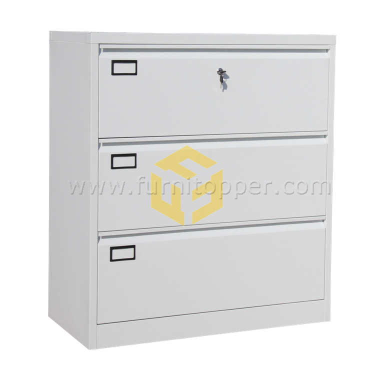 Low Price Office Use Metal File Cabinet Lateral Storage 3 Drawer