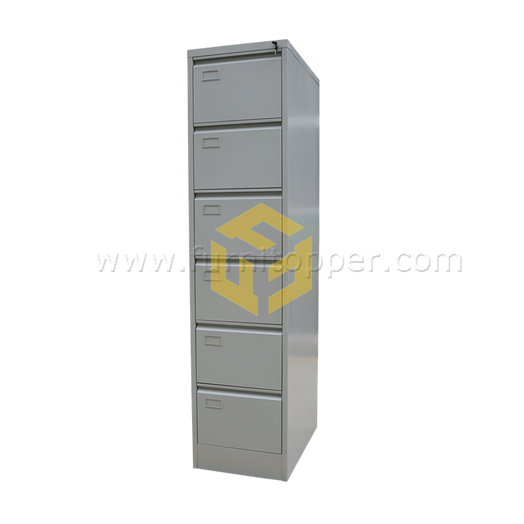 Luoyang Factory 6 Drawer Vertical Filing Cabinet Commercial Use