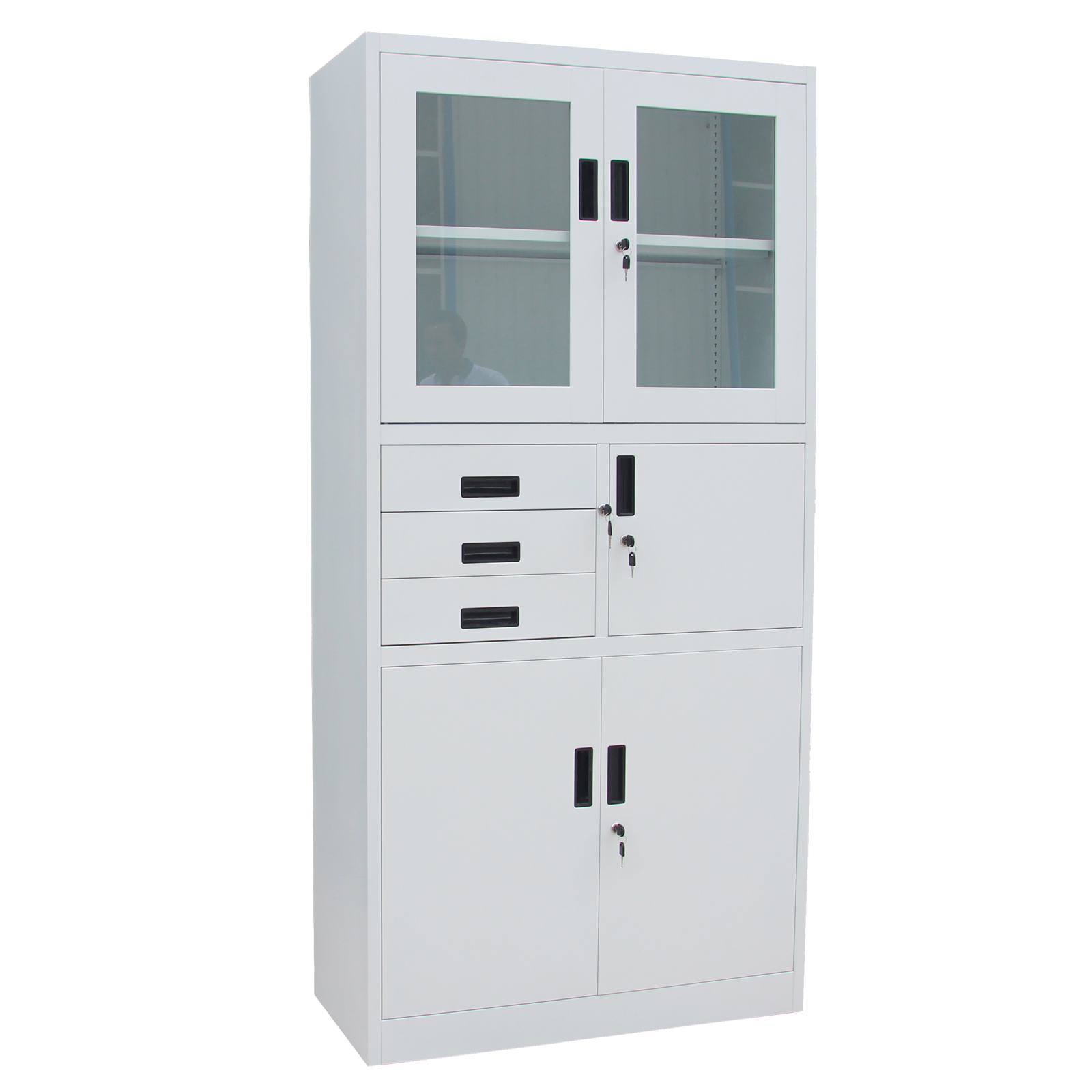 metal-furniture-high-quality-hotsale-upper-glass-door-file-cabinet-with