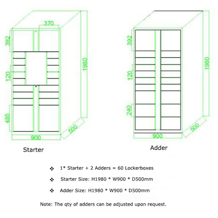 Self-Service Automatic Apartment Delivery Locker