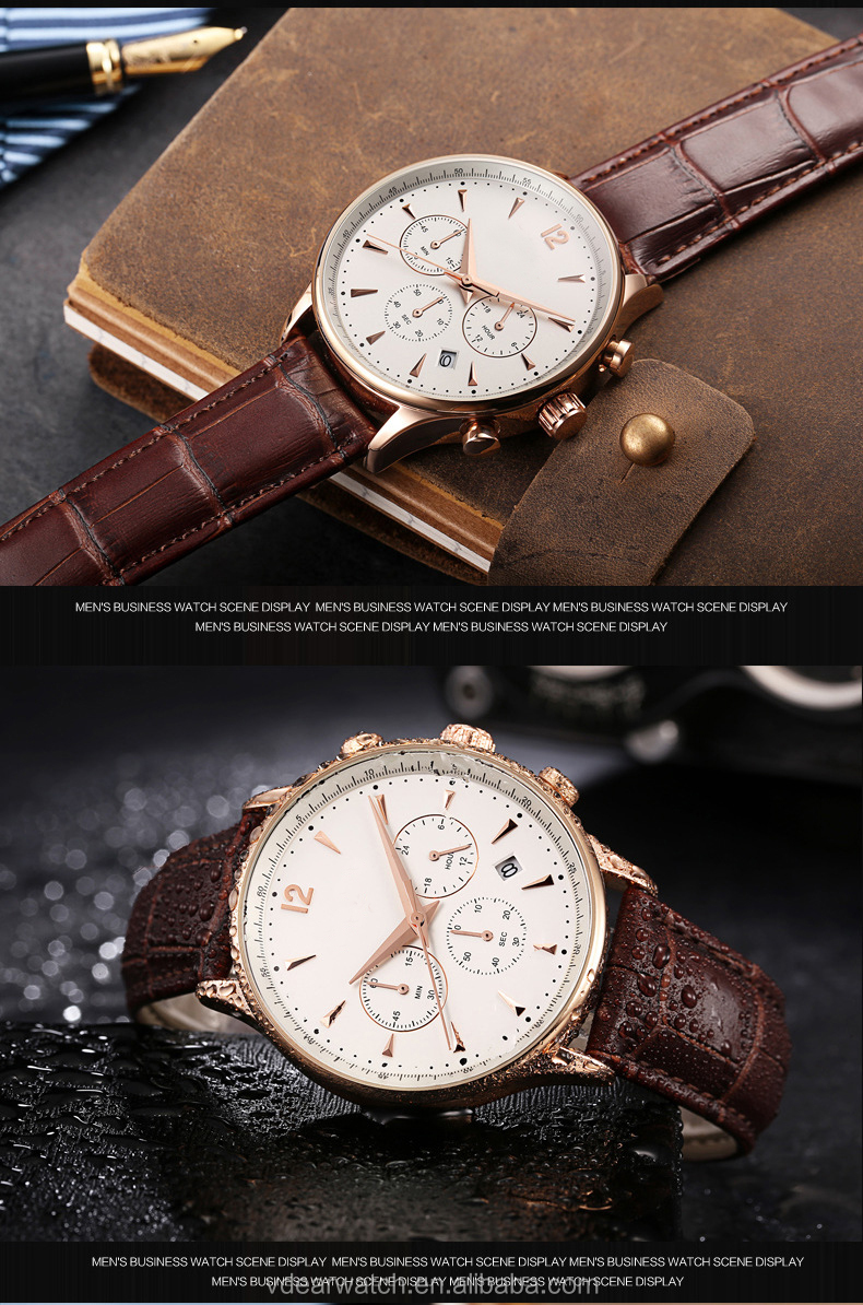 Online shopping wholesale watch cheap low moq nickle free alloy watch men leather from china