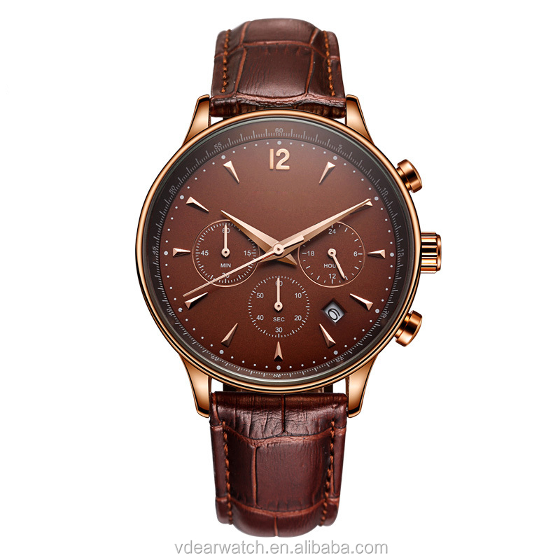 Online shopping wholesale watch cheap low moq nickle free alloy watch men leather from china