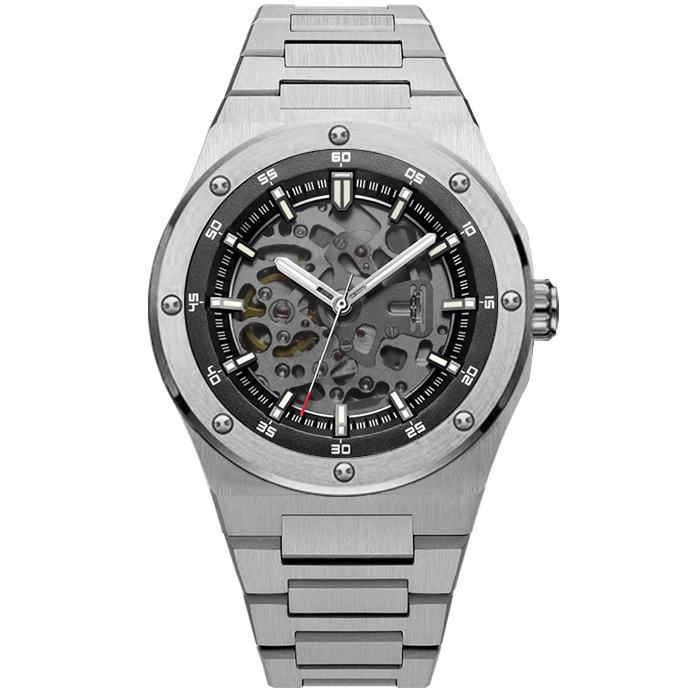 VDEAR Luminous Design Oem Your Logo Stainless Steel Case Back Watch