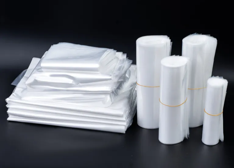 Grand Ensemble Emballage En Plastique Vide Transparent Avec Fermeture à  Glissière Sachet En Aluminium Vierge Pour Aliments Ou Boissons