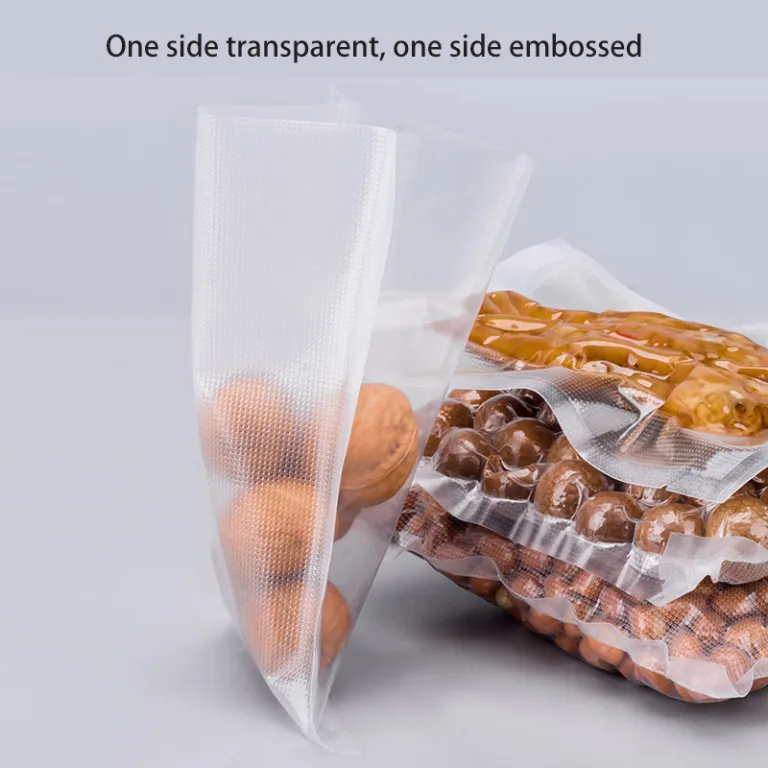 Textured Embossed Heavy Duty Plastic Commercial Grade Freezer Sous Vide  Safe Pre-Cut Vacuum Sealer Storage Bags for Food Saver - China Vacuum Bag, Food  Bag