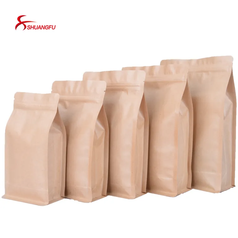 Emballage Shuangfu - Sac d'emballage en plastique personnalisé Sacs  alimentaires en papier kraft