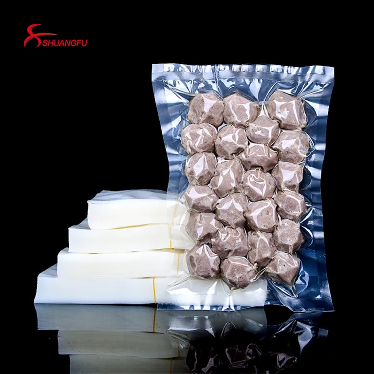 Al vacío con bolsas de nylon transparente de plástico para alimentos  congelados - China Bolsa de retorta de almacenamiento, las bolsas de vacío