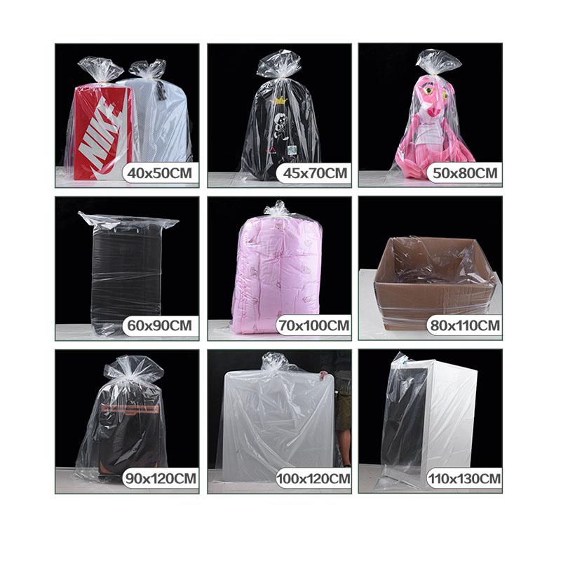 Big plastic bags online for packing