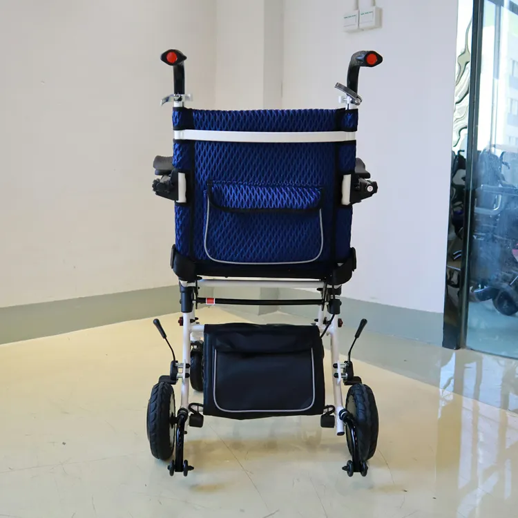 Travel electric wheelchair