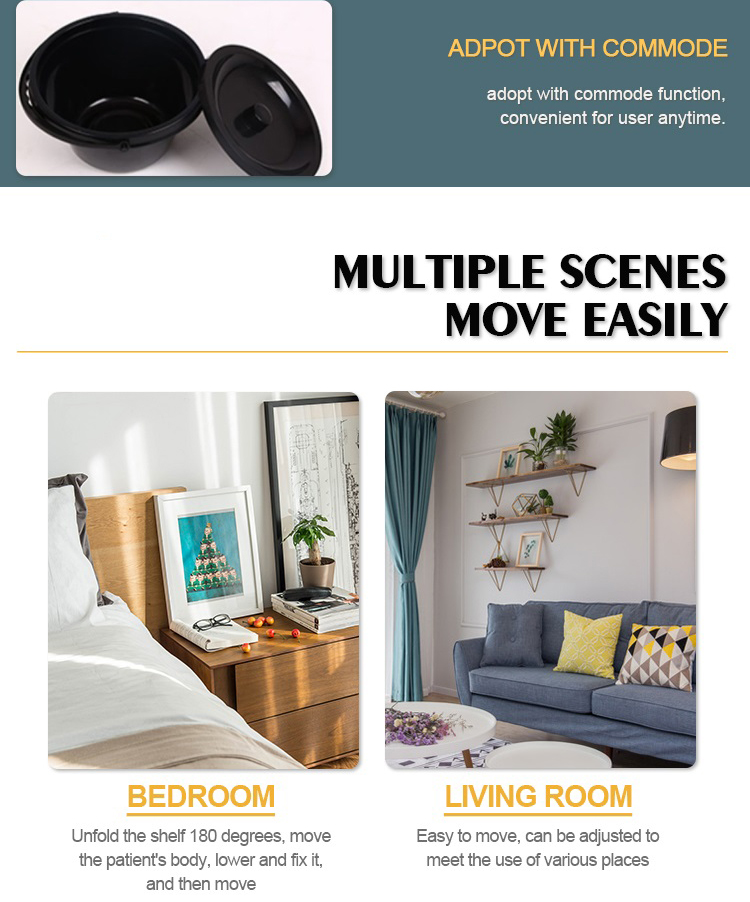 transfer commode chair