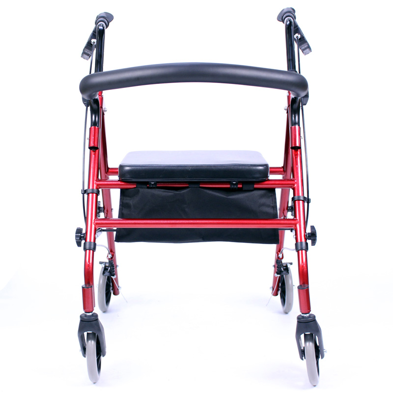 wide seat rollator walker