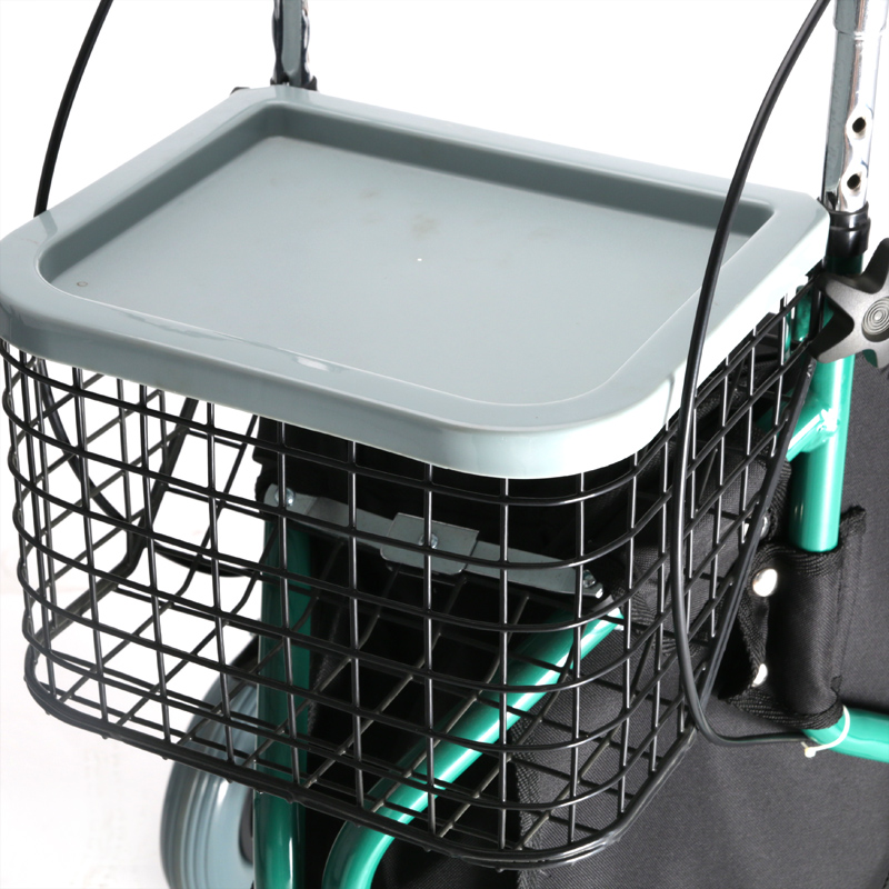 wheeled walker with seat