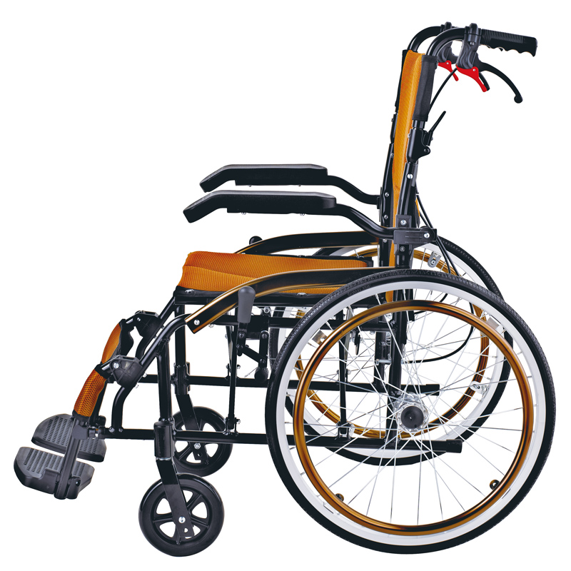 aluminum manual wheelchair