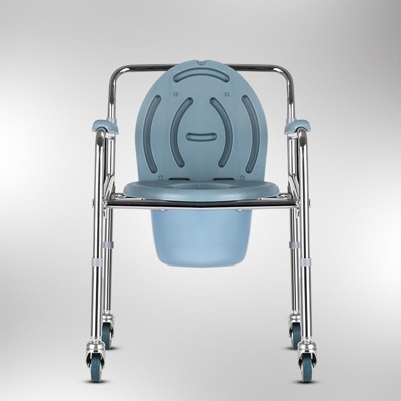 drop arm commode chair