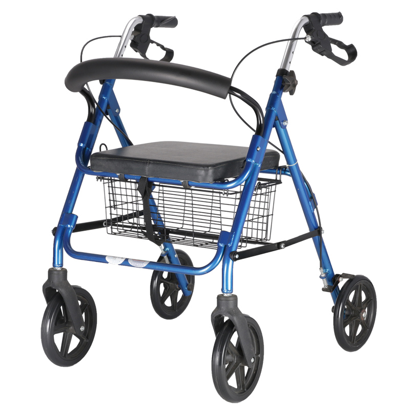 rollator walker with seat