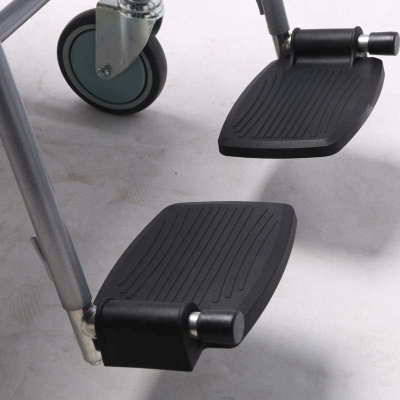 steel commode wheelchair