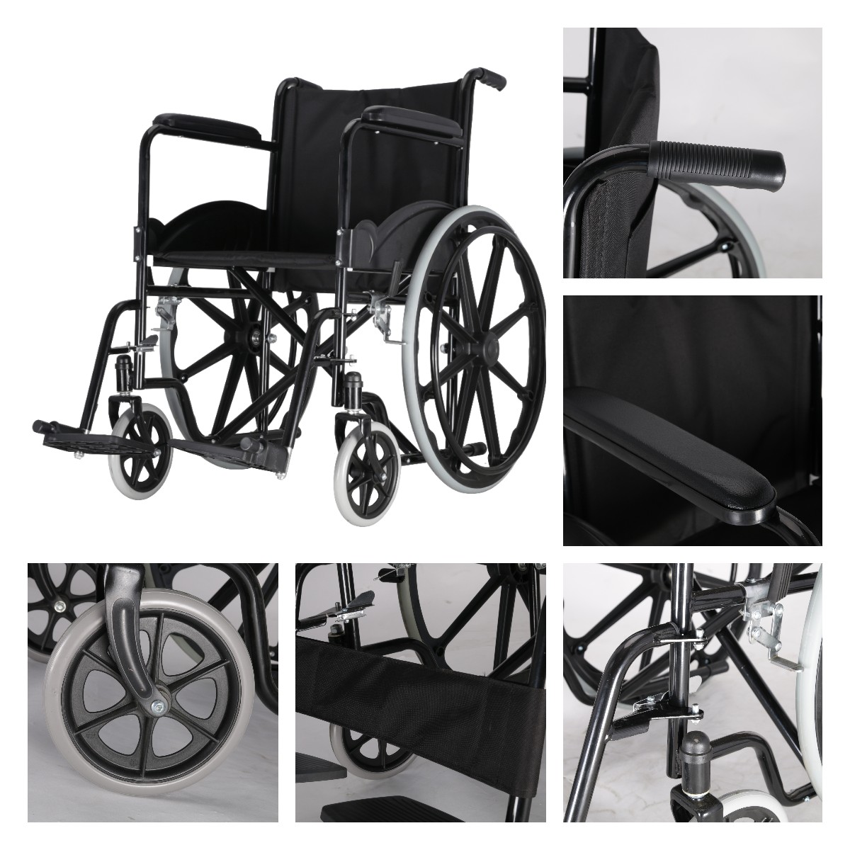steel wheelchair
