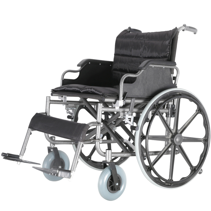 high end steel manual wheelchair
