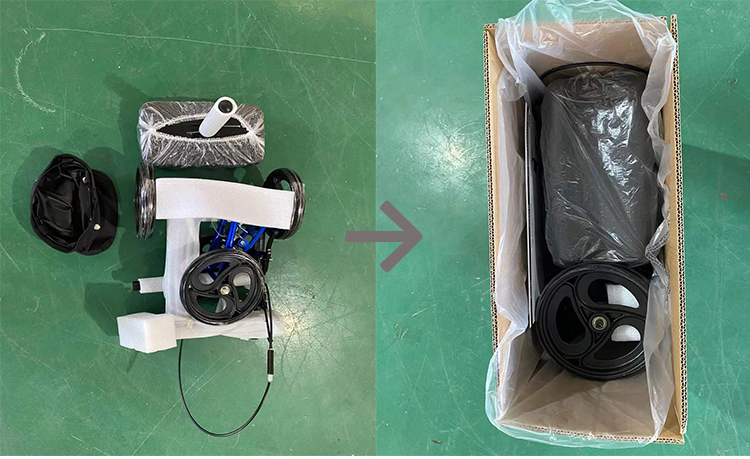 steerable knee walker