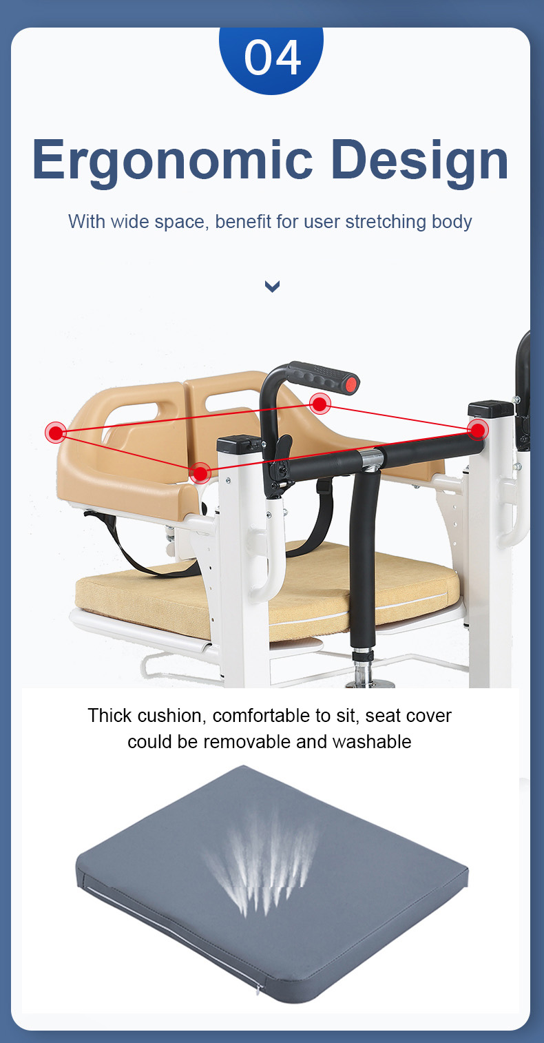 lifting patient transfer chair