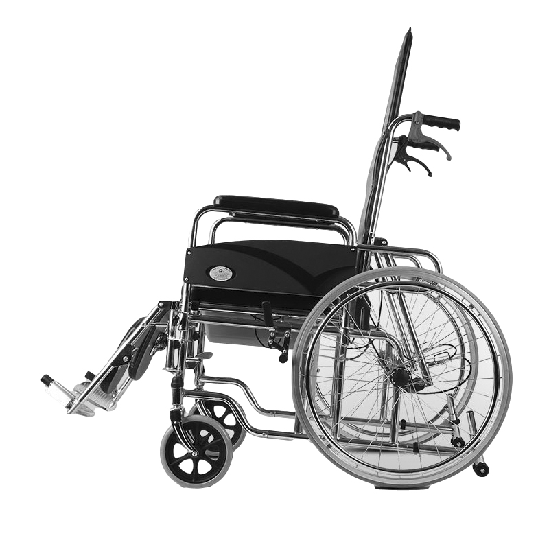 reclining steel manual wheelchair