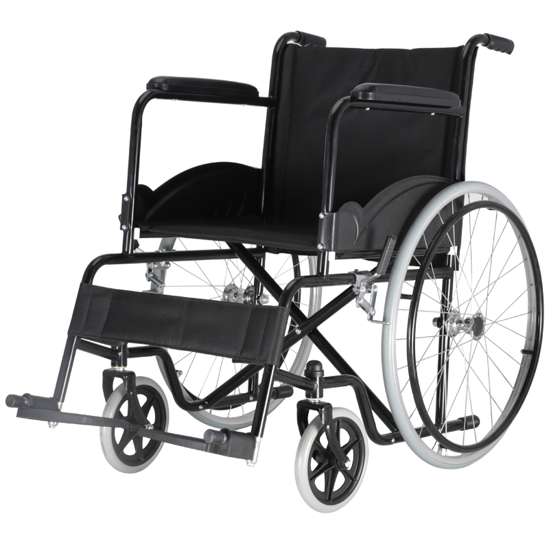 basic steel manual wheelchair
