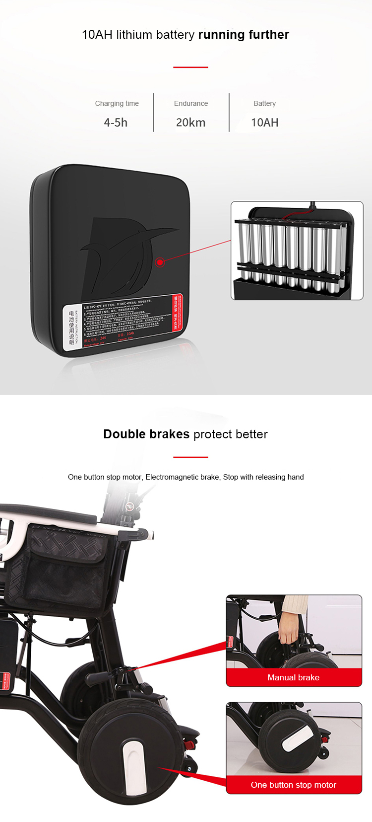 Heavy Duty Electric Wheelchair