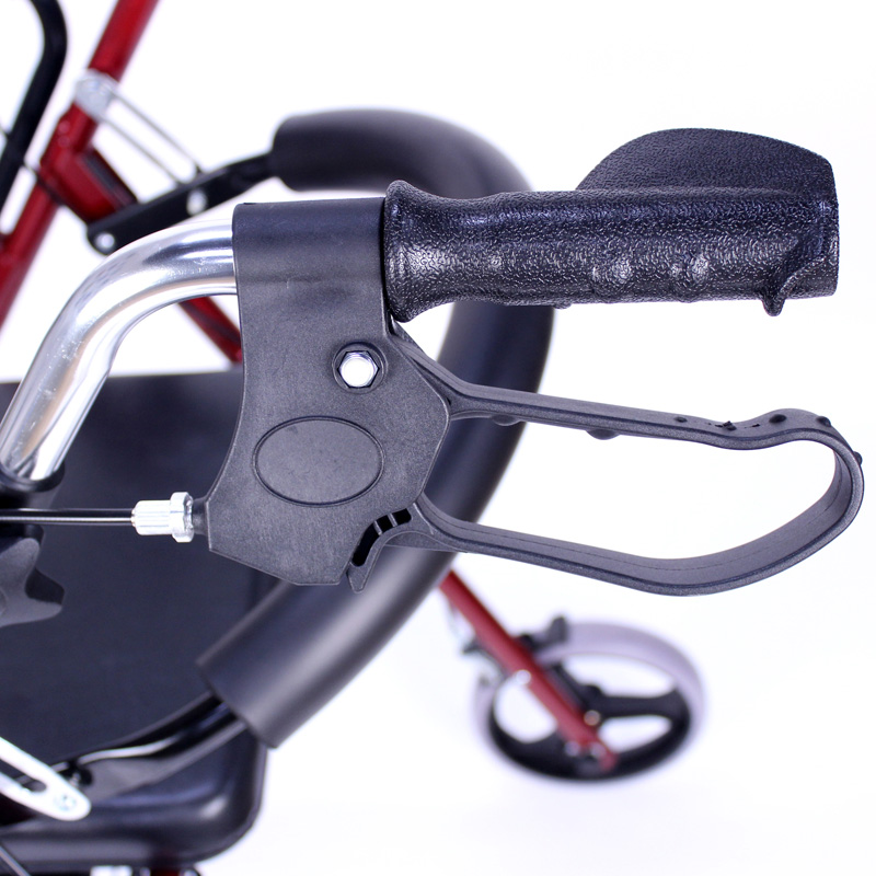 bariatric rollator walker with seat