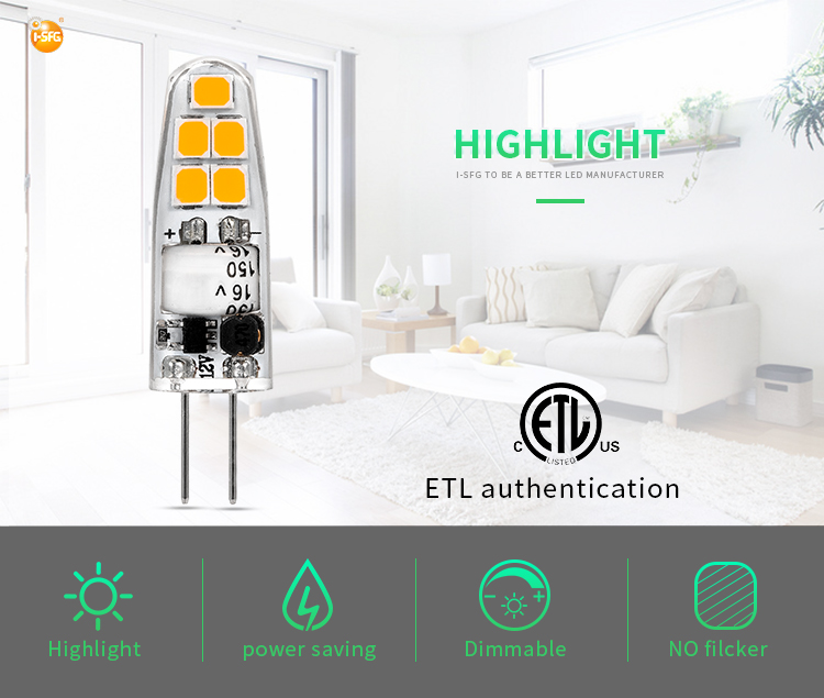 G4 LED Light Bulbs 2.5W 250LM 12V Mini Capsule G4 LED Bulb Equivalent 20W Halogen G4 Lamp