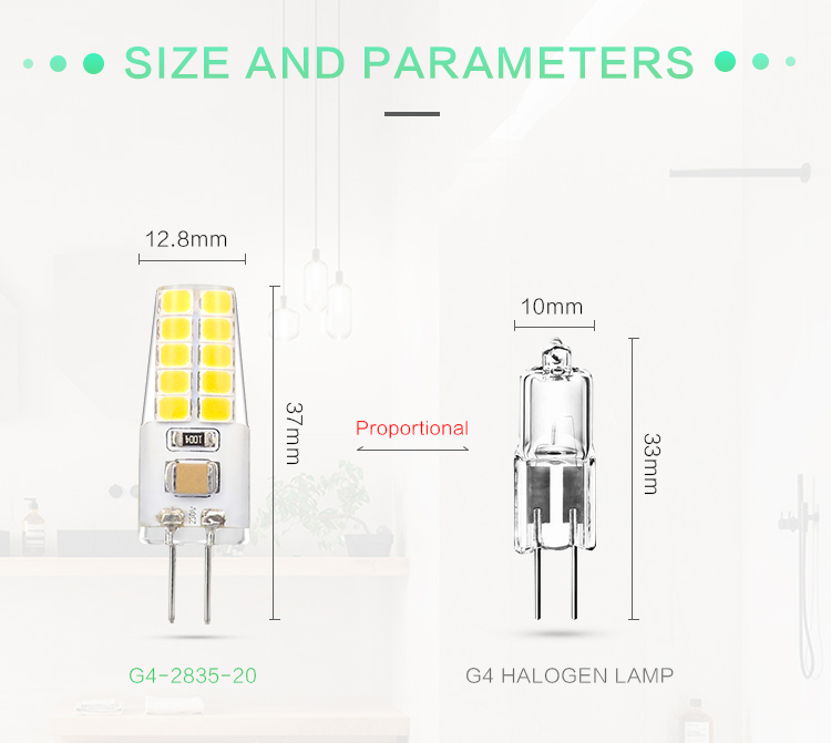 g4 220V Silica gel led bulb led corn light supplier 3000k g4 led bulb 220v g9 lighting led