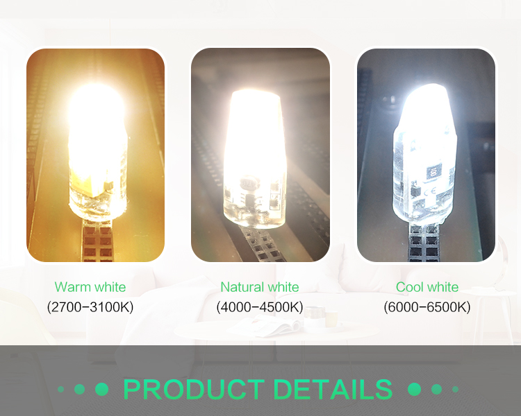 I-SFG AC12V No Flicker Led G4 COB led light Bulb Bi-Pin Base Mini Light Bulb 10W Halogen Replacement for Landscape