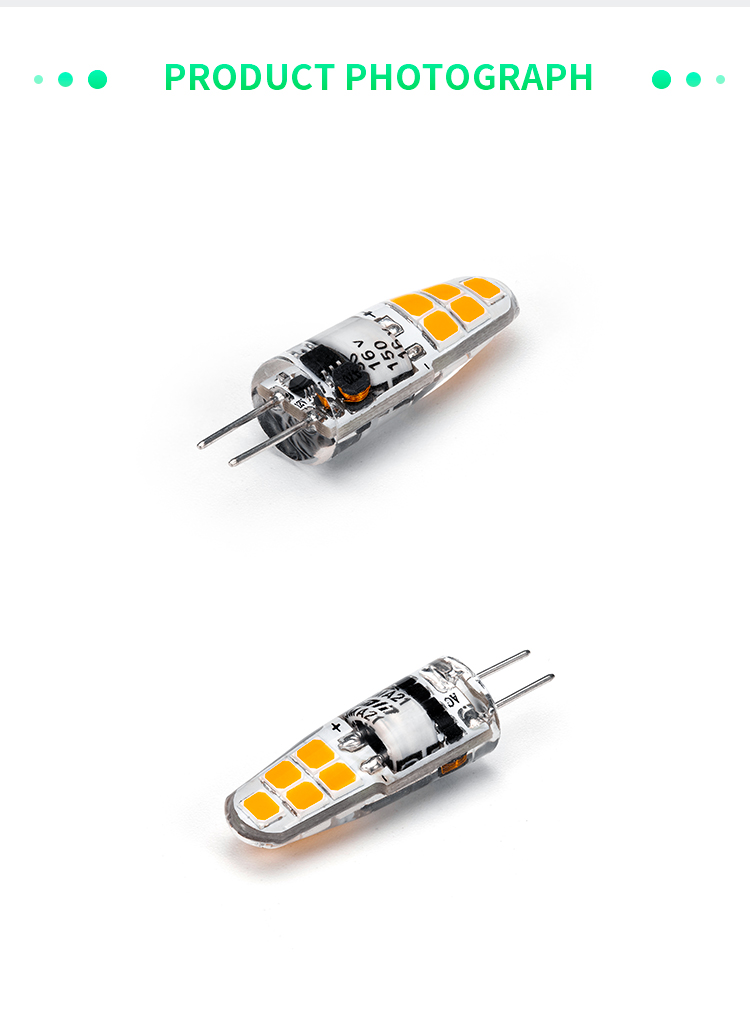 G4 LED Light Bulbs 2.5W 250LM 12V Mini Capsule G4 LED Bulb Equivalent 20W Halogen G4 Lamp
