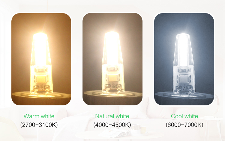 G4led energy-saving bulb replacement halogen lamp G4led corn lamp 2835 patch silicone lamp beads 220V
