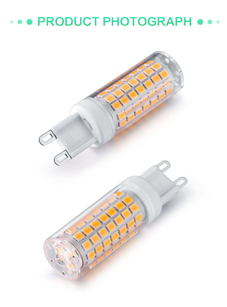 wholesale G9 LED Light Bulbs 220V-240V Ceramic Base No Flicker 5W G9 Led Bulbs
