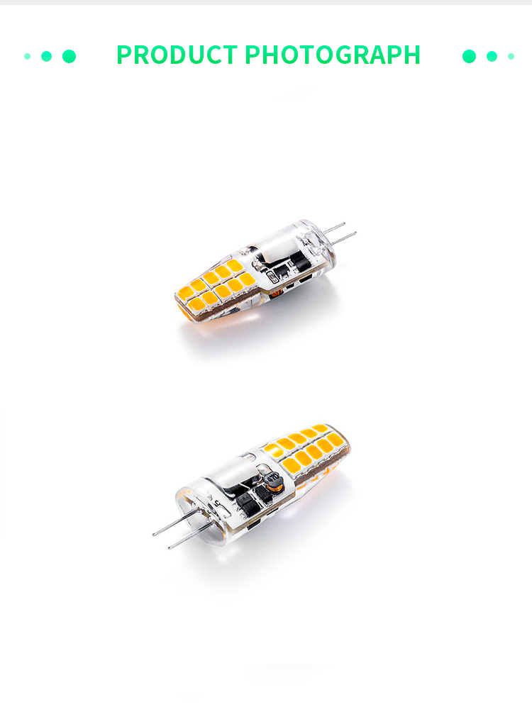 Hot Sale AC12-24V Dimmable 2.5W G4 LED Bulbs Energy Saving Halogen Lamp Replace G4 Bi Pin Led Corn Light Bulb