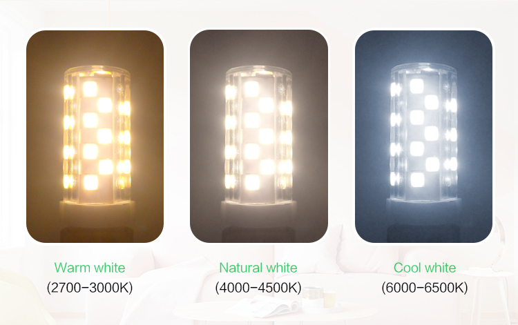 g9 led corn light dimmable 110V 230V lighting 2835 lamp beads 3w g9 led bulb