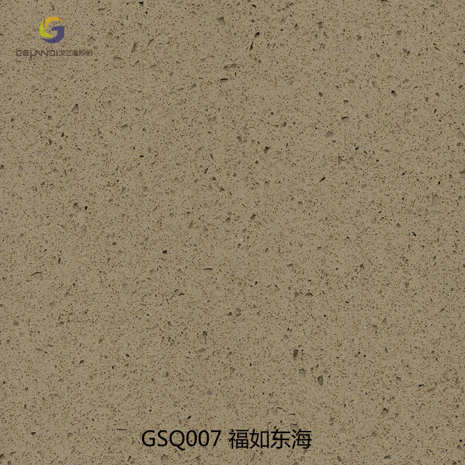 quartz round table top