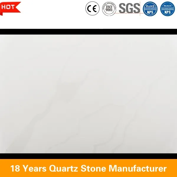 Wholesale Quartz Slabs - composite quartz countertop「Bianco Calacatta」