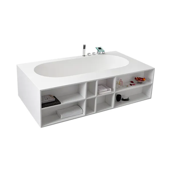 BS5001 white soaking bathtubs best acrylic tubs