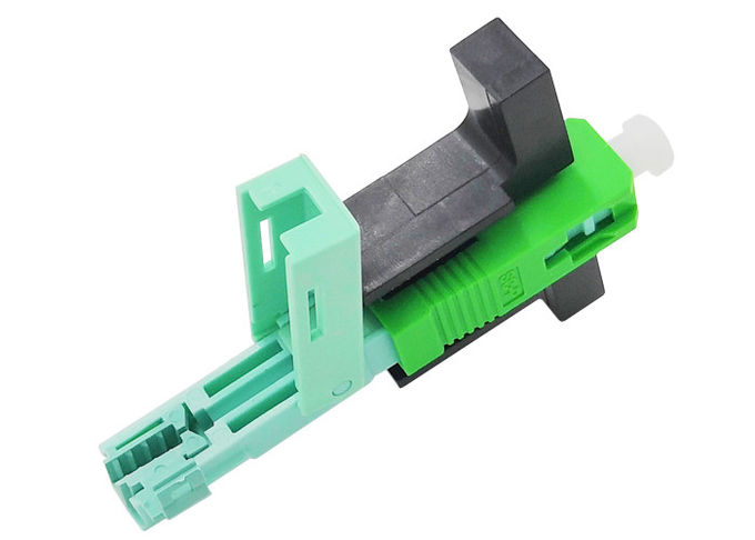 SC APC Fiber Optic Quick Connector Single Mode FTTH Tool 0.2dB Insertion Loss 1