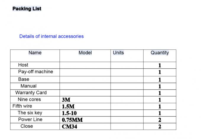 Máquina cortadora automática de cables de fibra óptica GT94, 650 W, 220 V CA, peso ligero, 2 unidades