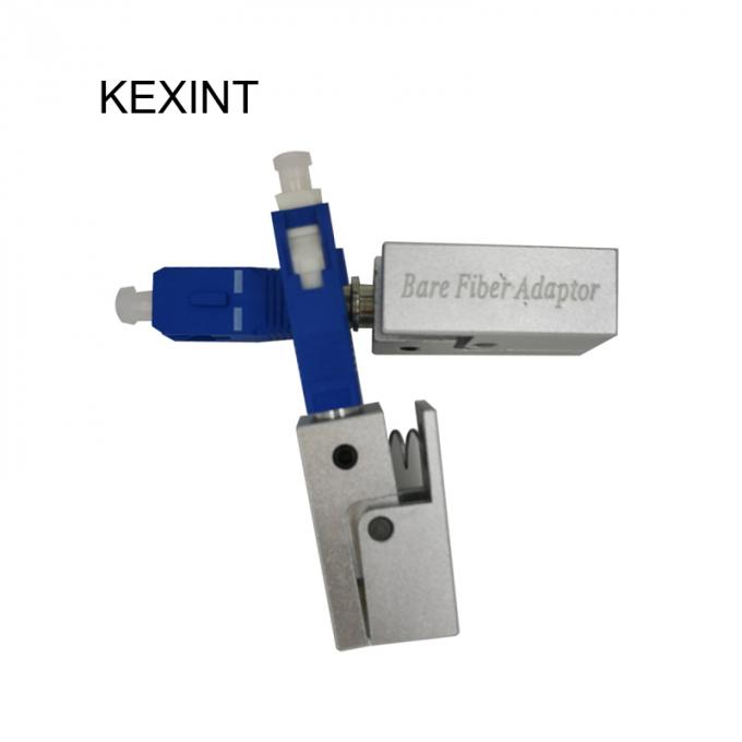 Adaptador de fibra óptica desnuda LC a SC con pérdida de retorno de 60 dB, conexión temporal 0