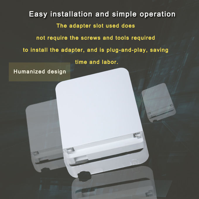 FTTH Termination Box ABS Fiber Optic Distribution Box G657A2 Flame Retardant 7